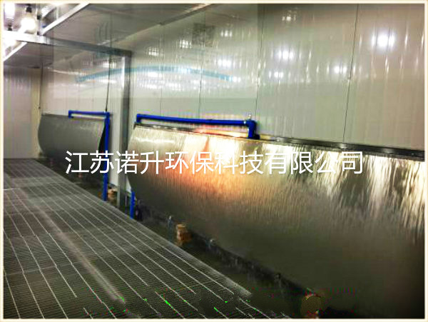 噴漆室的供風(fēng)、排風(fēng)方式等配套裝置。